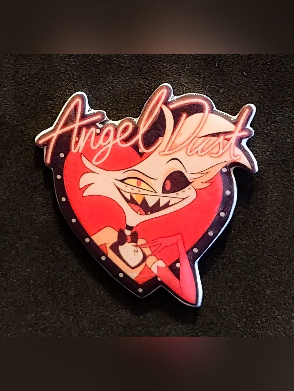 Angel Dust Pin - Hazbin Hotel